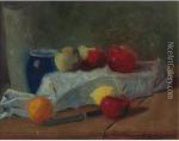 Pommes Et Citron Oil Painting - Paul Serusier