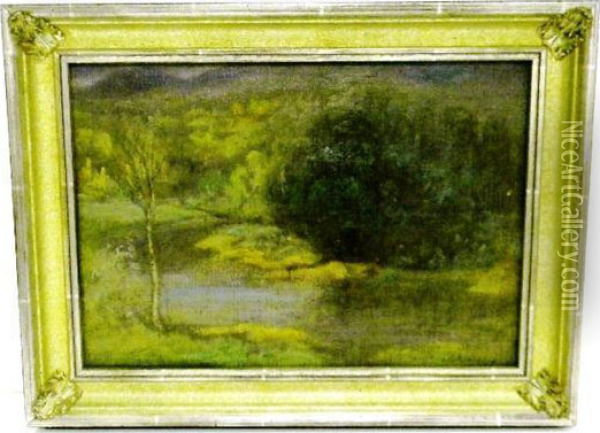 A Vision Of Spring Oil Painting - Elbridge Kingsley