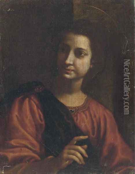 A female saint Oil Painting - Matteo Rosselli
