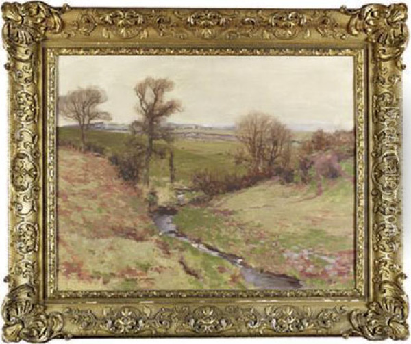 Spring In Ayrshire Oil Painting - George Houston