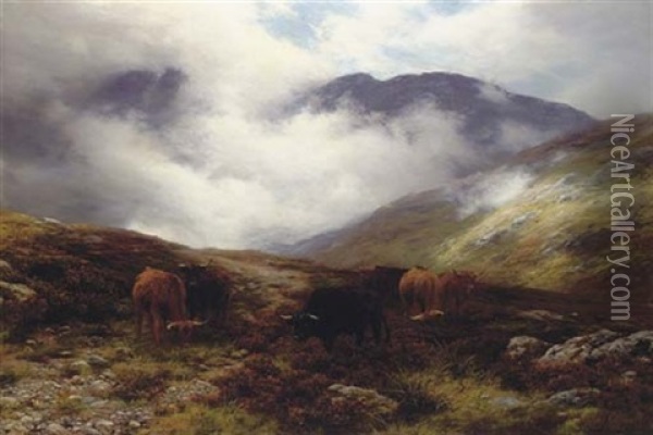 A Passing Storm Oil Painting - Peter Graham
