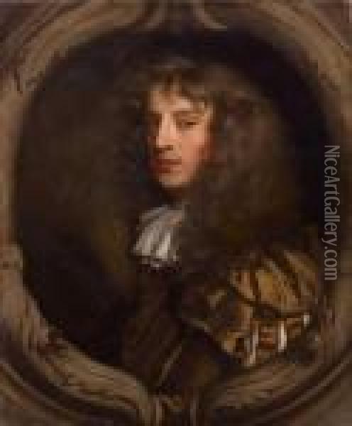 Bildnis Von Sir William Bowyer, 2nd Baronet Of Denham Oil Painting - Sir Peter Lely