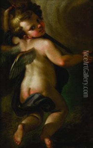 Cupido Oil Painting - Paolo di Matteis