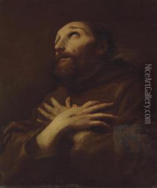 The Ecstasy Of Saint Francis Oil Painting - Andrea Sacchi