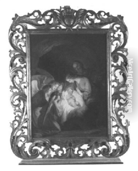 Die Geburt Christi Oil Painting - Melchior Paul Von Deschwanden