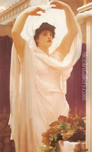 Invocation Oil Painting - Lord Frederick Leighton
