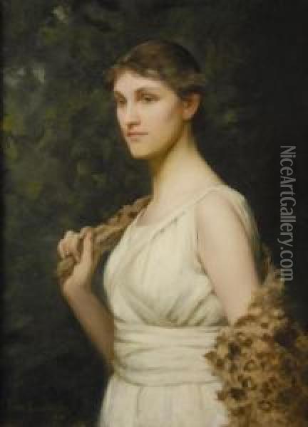 Ideal Woman Oil Painting - Henry Oliver Walker