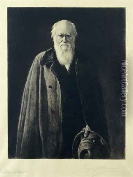 Charles Darwin Oil Painting - Collier, John