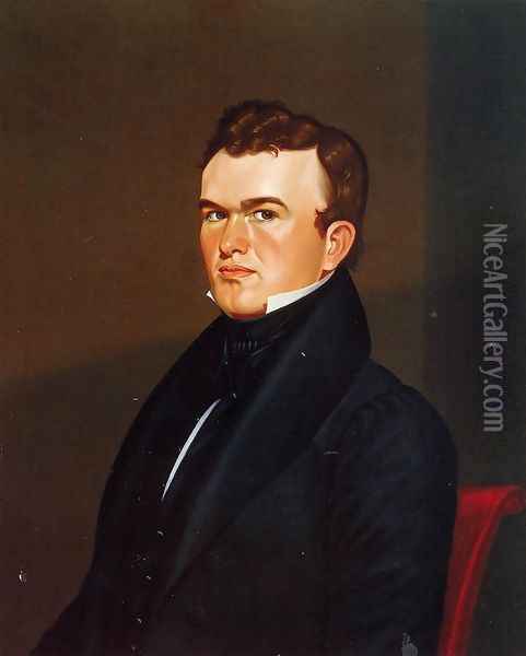 Self Portrait Oil Painting - George Caleb Bingham
