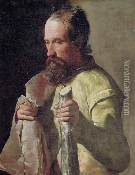 St. James the Less Oil Painting - Georges de La Tour