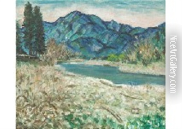 Landscape Oil Painting - Tsunetomo Morita