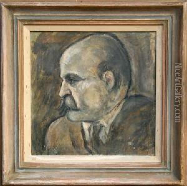 George Ivanovitch Gurdjieff Oil Painting - Boardman Robinson