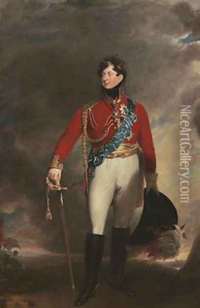 Portrait of King George IV 2 Oil Painting - Sir Thomas Lawrence