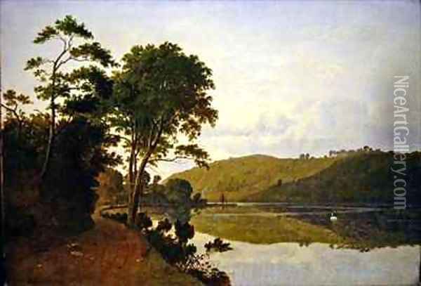 River Avon Oil Painting - Francis Danby