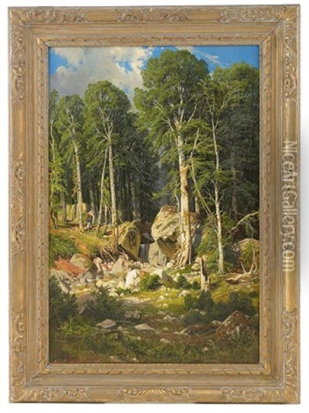 Landscape Oil Painting - Andrej Nikolajevich Schilder