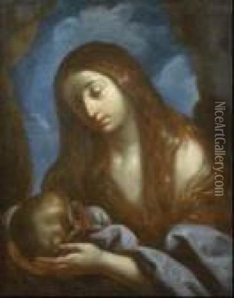Maria Maddalena Oil Painting - Guido Reni