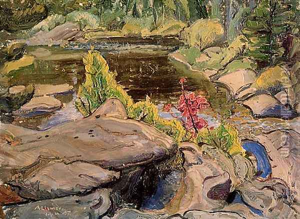 Little Lake I Oil Painting - Arthur Lismer