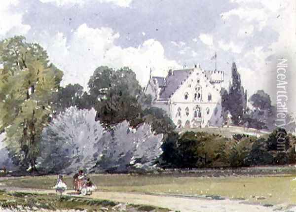Souvenirs of Rosenau, the birthplace of HRH The Prince Consort, Husband of Queen Victoria (2) Oil Painting - William Callow
