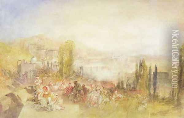 Florence, 1851 Oil Painting - Joseph Mallord William Turner