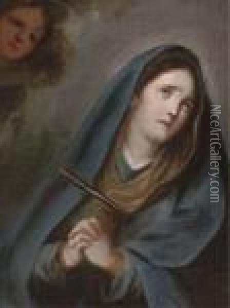 Saint Teresa Oil Painting - Bartolome Esteban Murillo