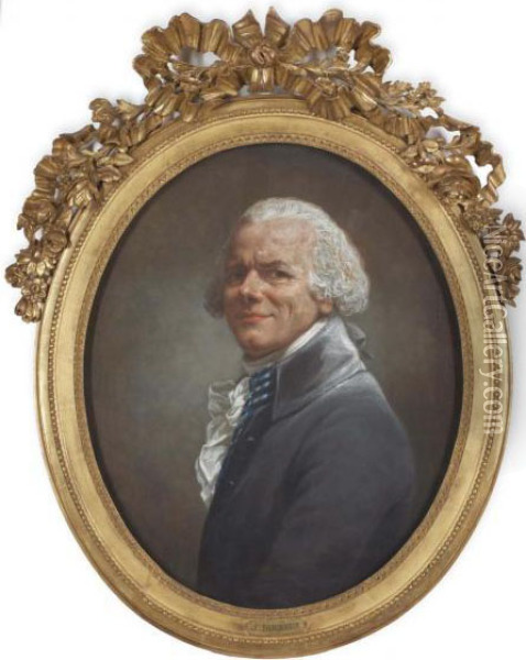 Autoportrait Oil Painting - Joseph Ducreux