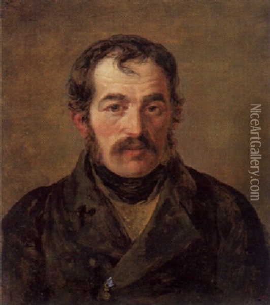 Joseph Dillis, Koniglich-bayerischer Salinen-oberforster In Ruhpolding Oil Painting - Georg Maximilian Johann Von Dillis