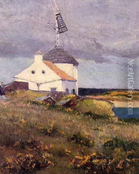 The Signal Tower Oil Painting - Maxime Maufra