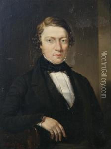 Portrait Of A Man Oil Painting - John Neagle