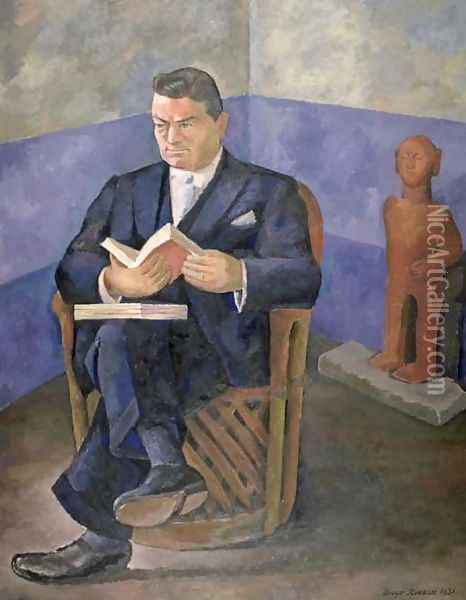 Portrait of John Dunbar, 1931 Oil Painting - Diego Rivera