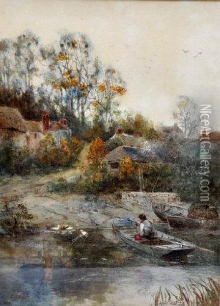 Bearing Signature And Date Oil Painting - Walker Stuart Lloyd
