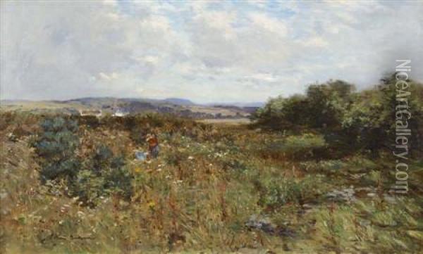 A Summer's Day Oil Painting - Joseph Henderson
