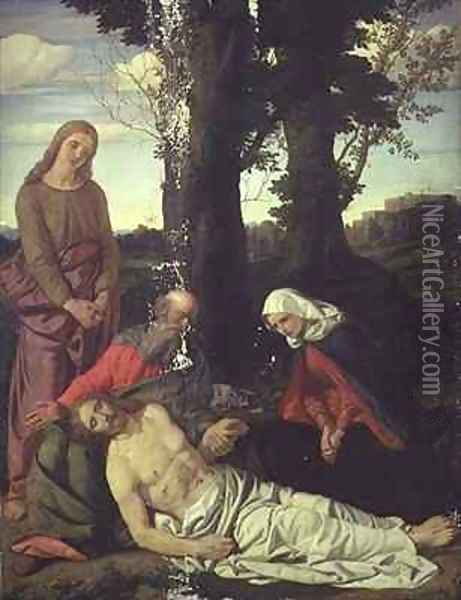 The Lamentation of the Dead Christ Oil Painting - William Dyce