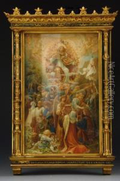 Wisdom Cometh From God Oil Painting - Ricciardo Meacci