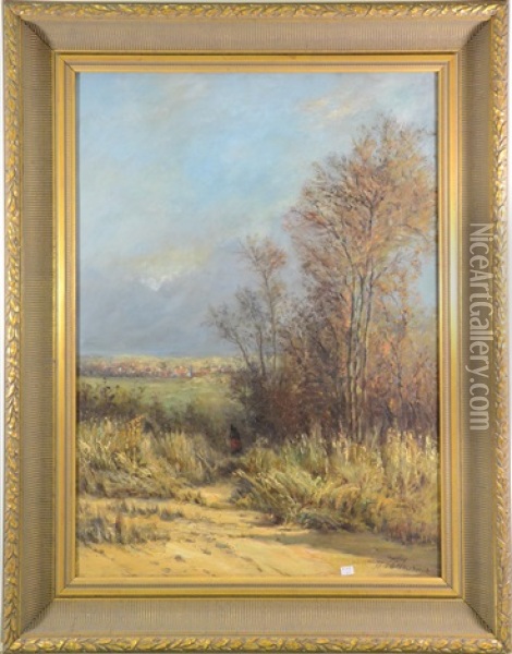 Chemin De Campagne Oil Painting - Theodore Antoine Tscharner