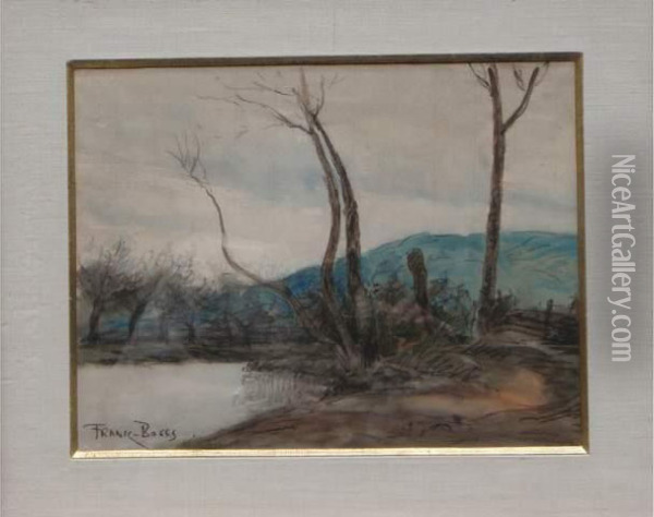 Ll Etang A Vicq Oil Painting - Frank Myers Boggs