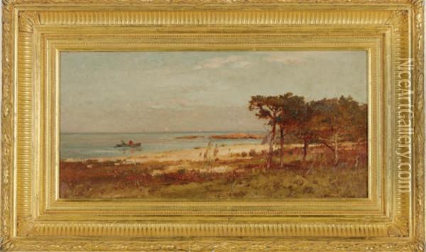 Cohasset Beach, Cohasset, Massachusetts Oil Painting - Robert Swain Gifford