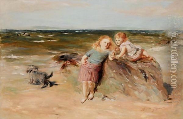 Summer Breezes Oil Painting - William McTaggart