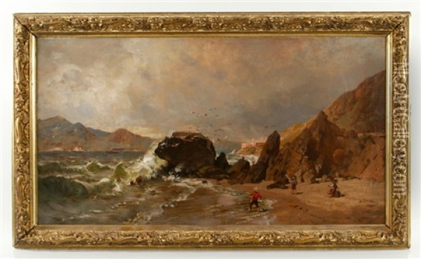 San Francisco Bay Oil Painting - Thomas Hill