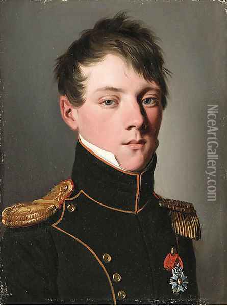 Portrait of a man Oil Painting - Louis Leopold Boilly