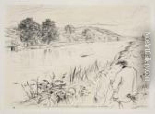 Sketching Oil Painting - James Abbott McNeill Whistler