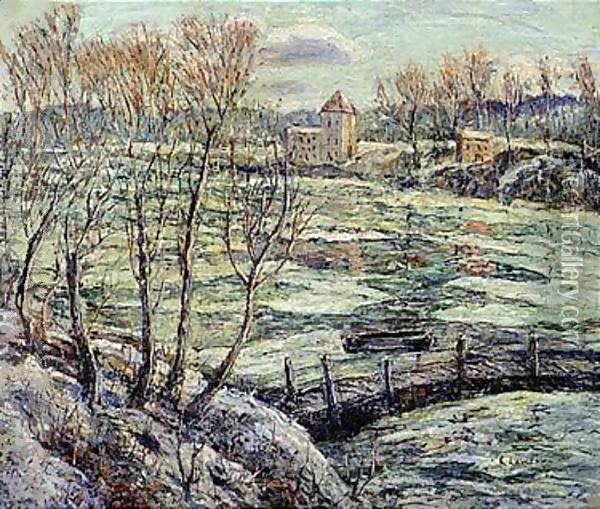 Early winter Oil Painting - Ernest Lawson