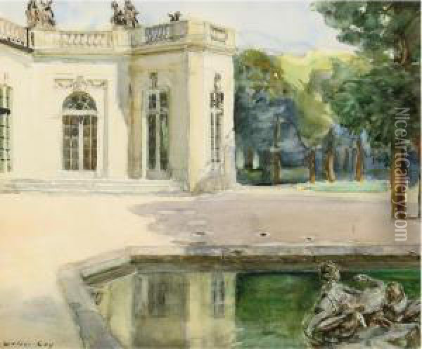 Grand Trianon Oil Painting - Walter Gay
