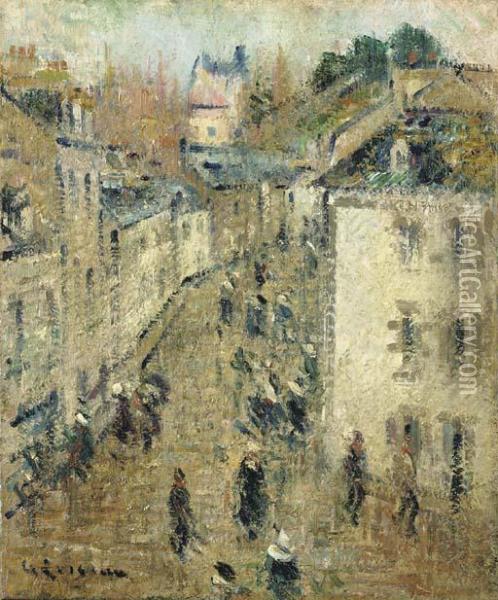 Rue A Pont-aven Oil Painting - Gustave Loiseau