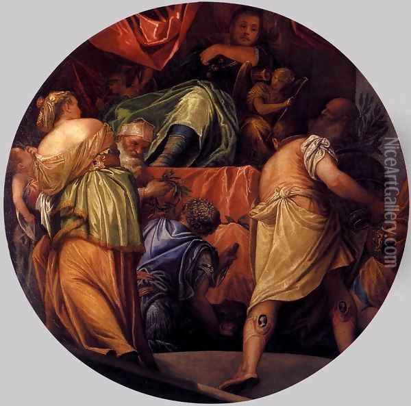 Honour 2 Oil Painting - Paolo Veronese (Caliari)