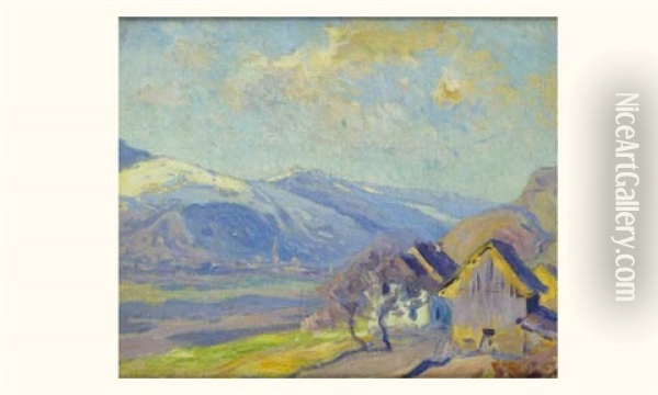 Paysage Des Vosges Oil Painting - Paul Madeline