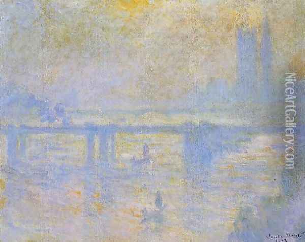 Charing Cross Bridge4 Oil Painting - Claude Oscar Monet