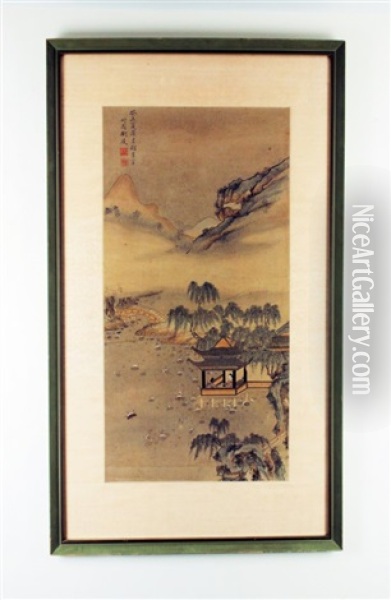 Liu Du Chinese Painting Oil Painting -  Liu Du