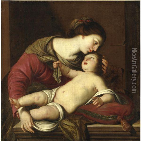 Madonna Col Bambino Oil Painting - Francesco Trevisani