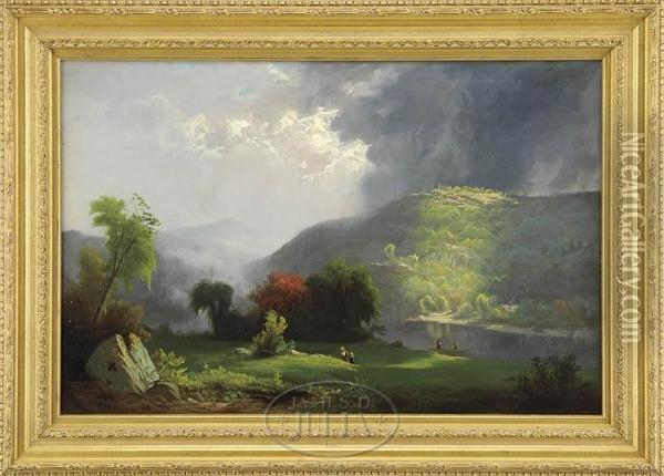 After The Squall Oil Painting - William G. Boardman