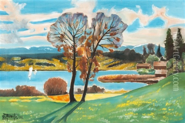 Landscape Oil Painting - Ole Kandelin